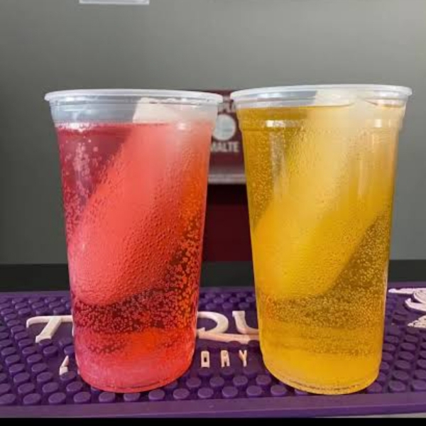 Copao de 700ml com Gin Eternity e gelo saborizado de Coco (Imagem ilustrativa)