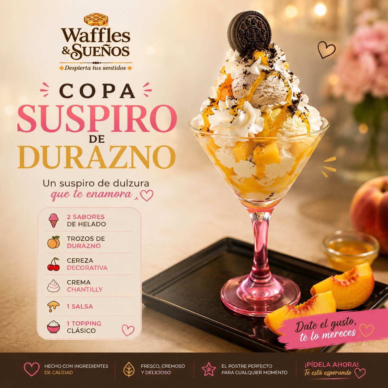 Copa Suspiro de Durazno