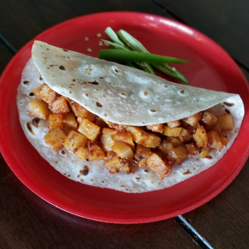 Papas con Chorizo