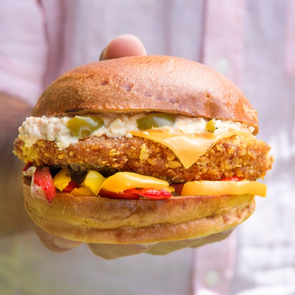 Sandwch Milanesa Queso Filadelfia