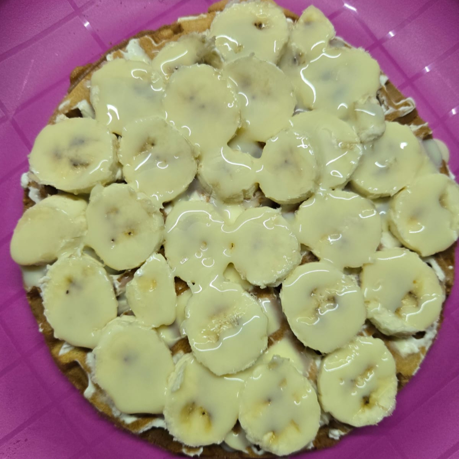 Waffle BananaChesse