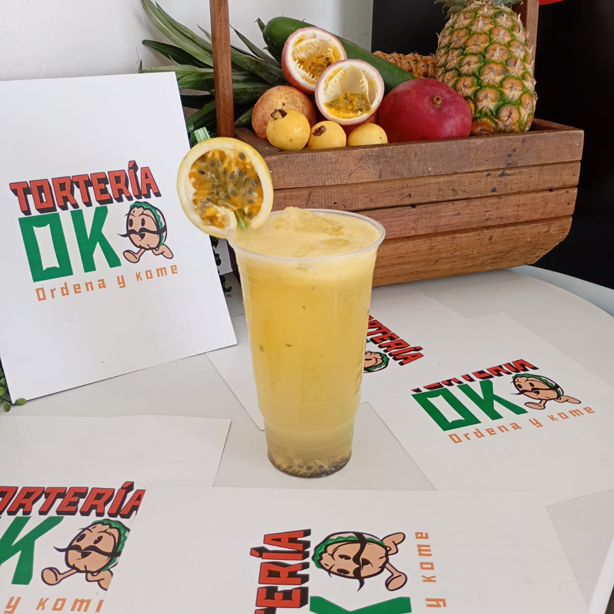 Agua de Maracuyá Stylo Frappe Litro