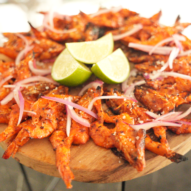 Camarones Zarandeados al Anzuelo