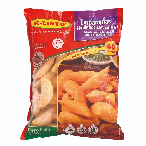 empanada por 60 unidades medianas