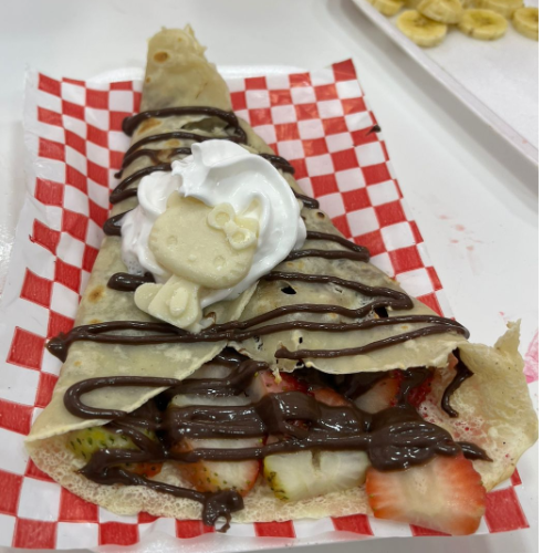 Kitty Crep Fresas y Chocolate