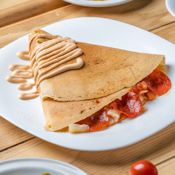Crepa Salada Vishuddha Piña Entomatada