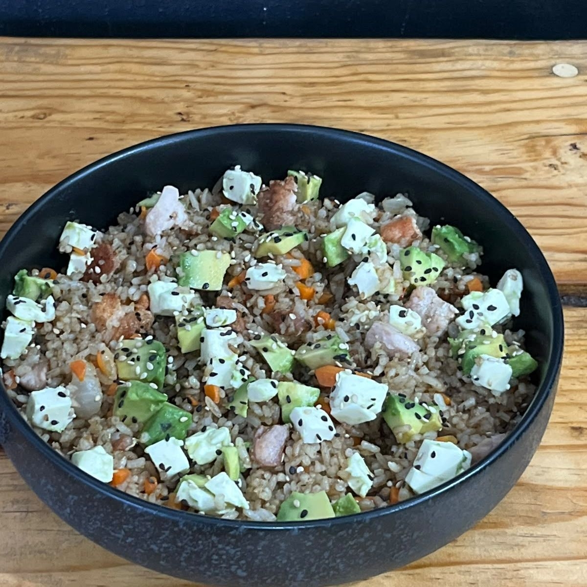 Yakimeshi de pollo