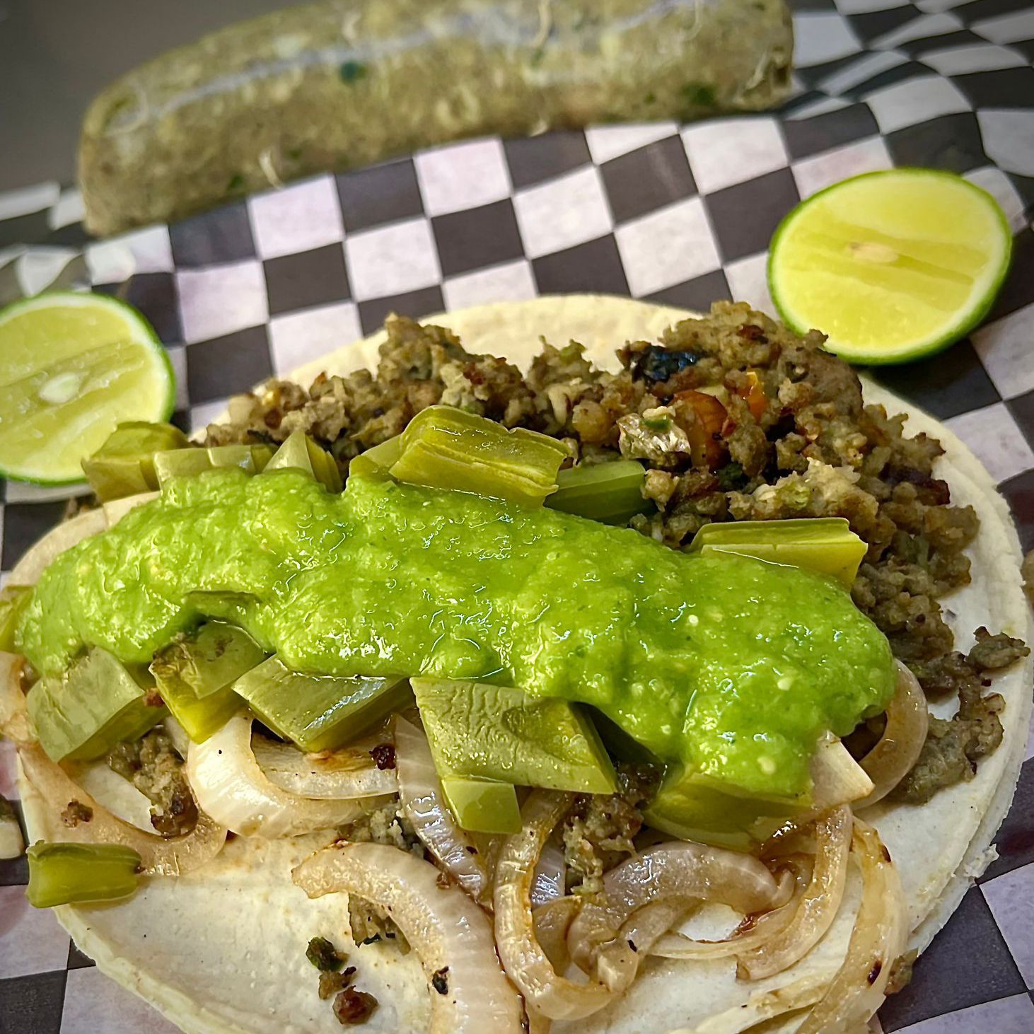 Chorizo Verde Especial 100 Grs Nopales y Cebolla