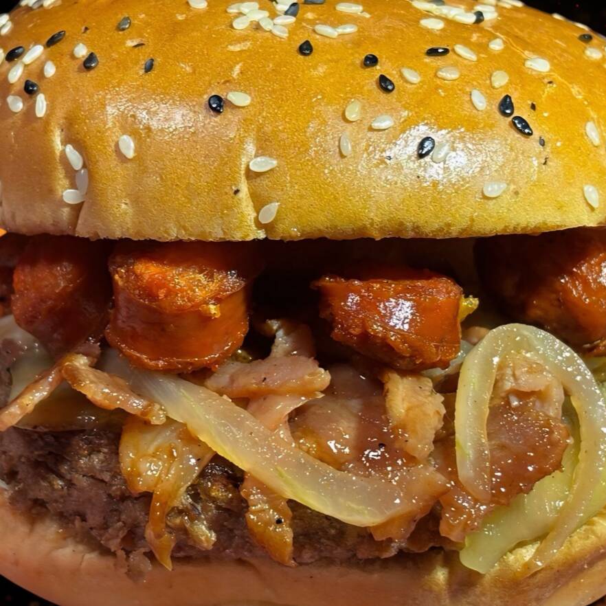 ChistorraBurger Con Papas