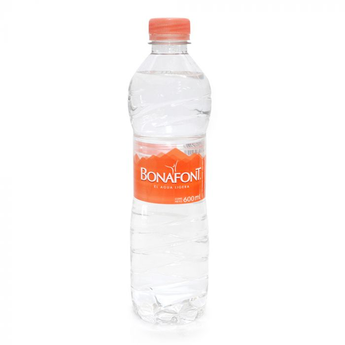 AGUA NATURAL 600 ML
