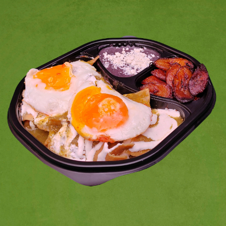 Chilaquiles Verdes con Huevo