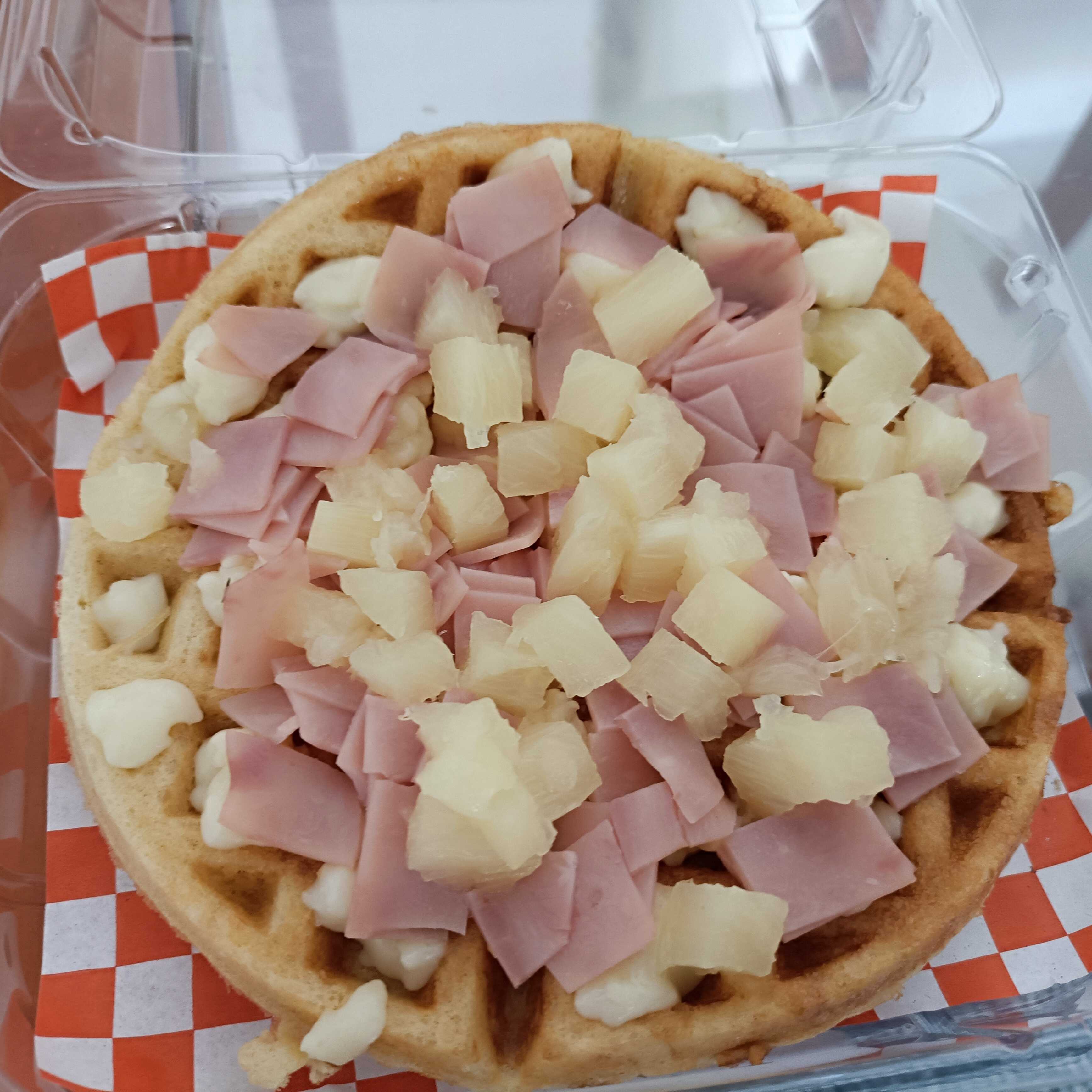 Waffle Hawaiano