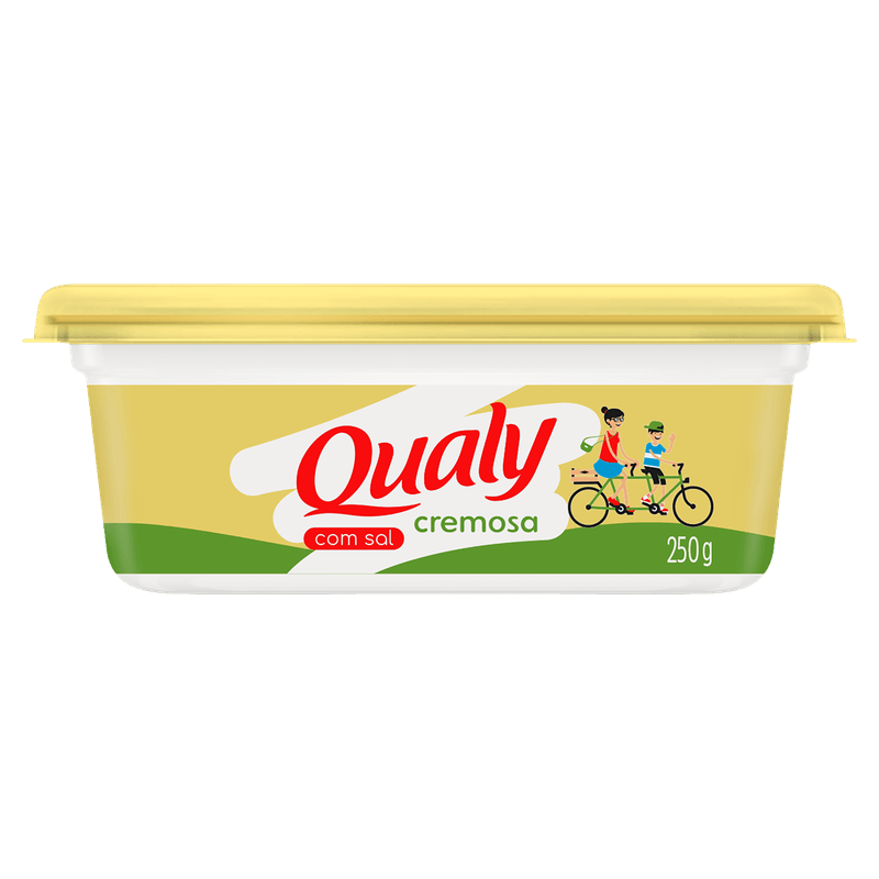 Margarina Cremosa com Sal Qualy 250g