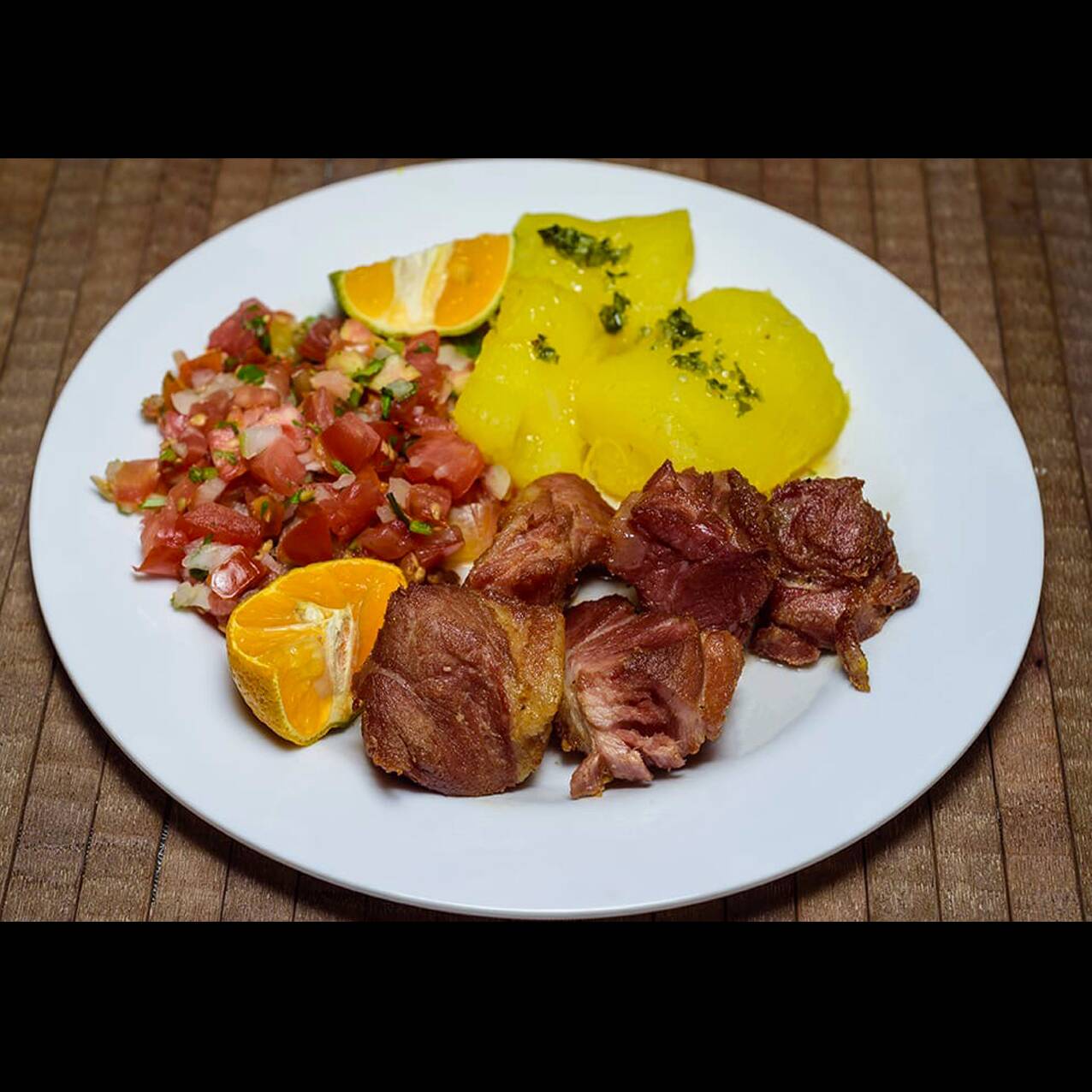 Plato Chicharrón