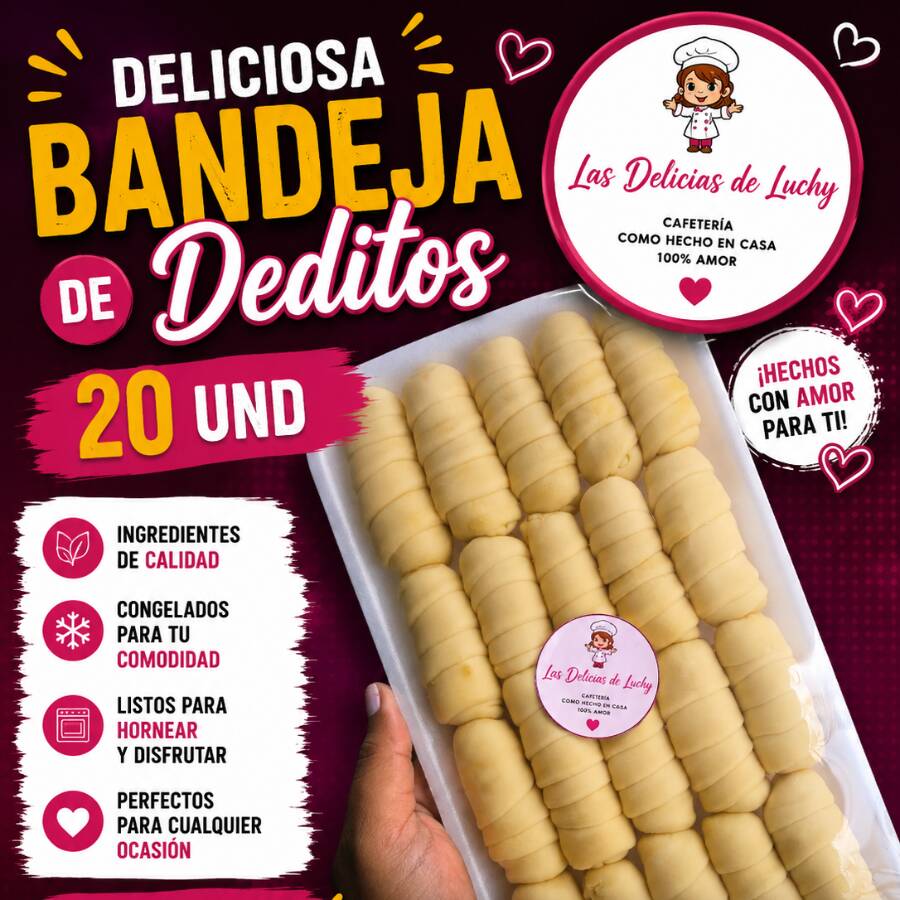 Caja por 20 Deditos Fritos
