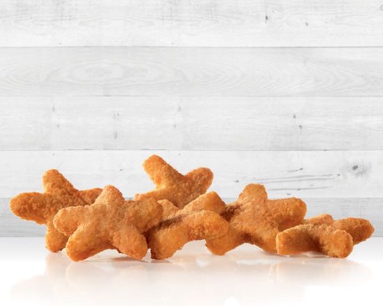 Estrellas de pollo