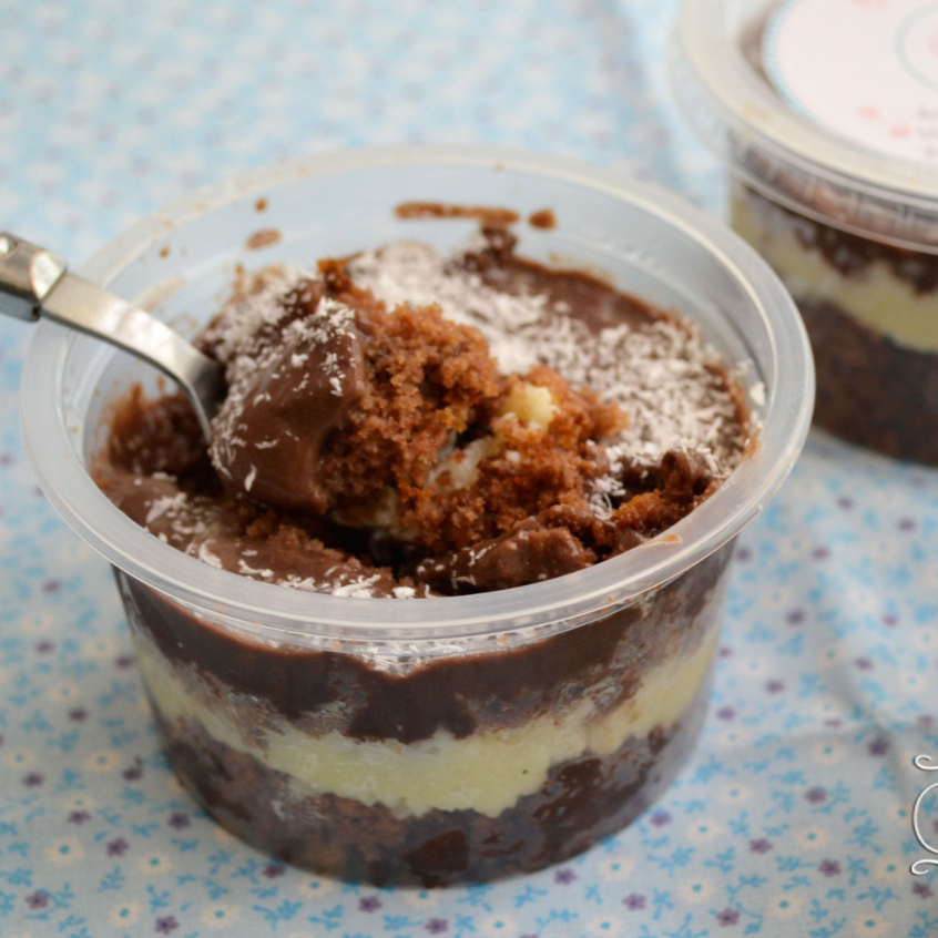 Bolo recheado com prestigio