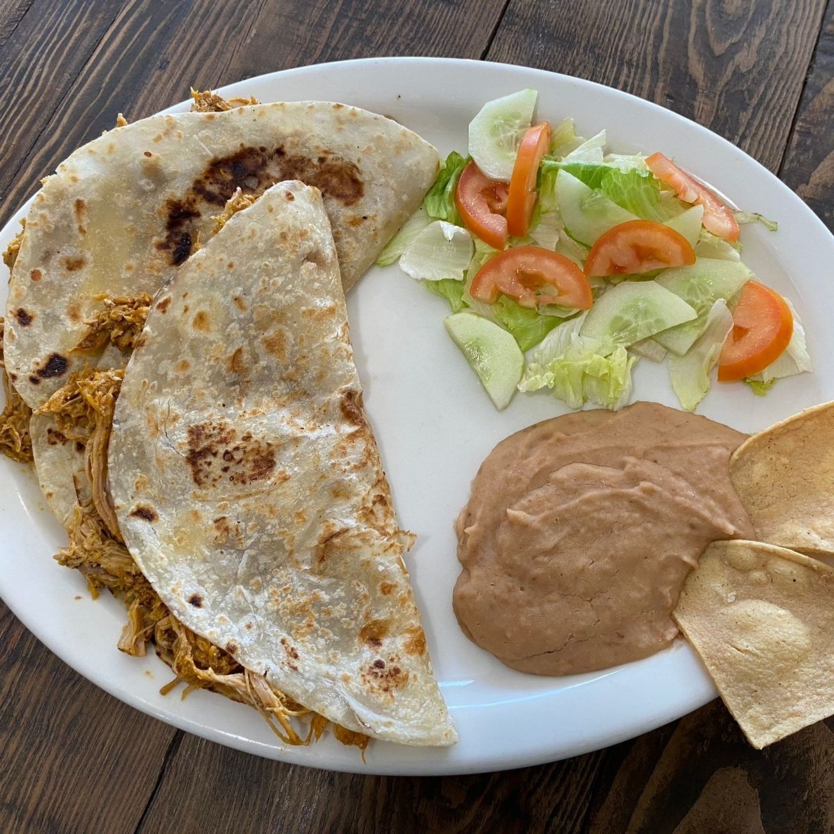 Quesadillas con Cochinita