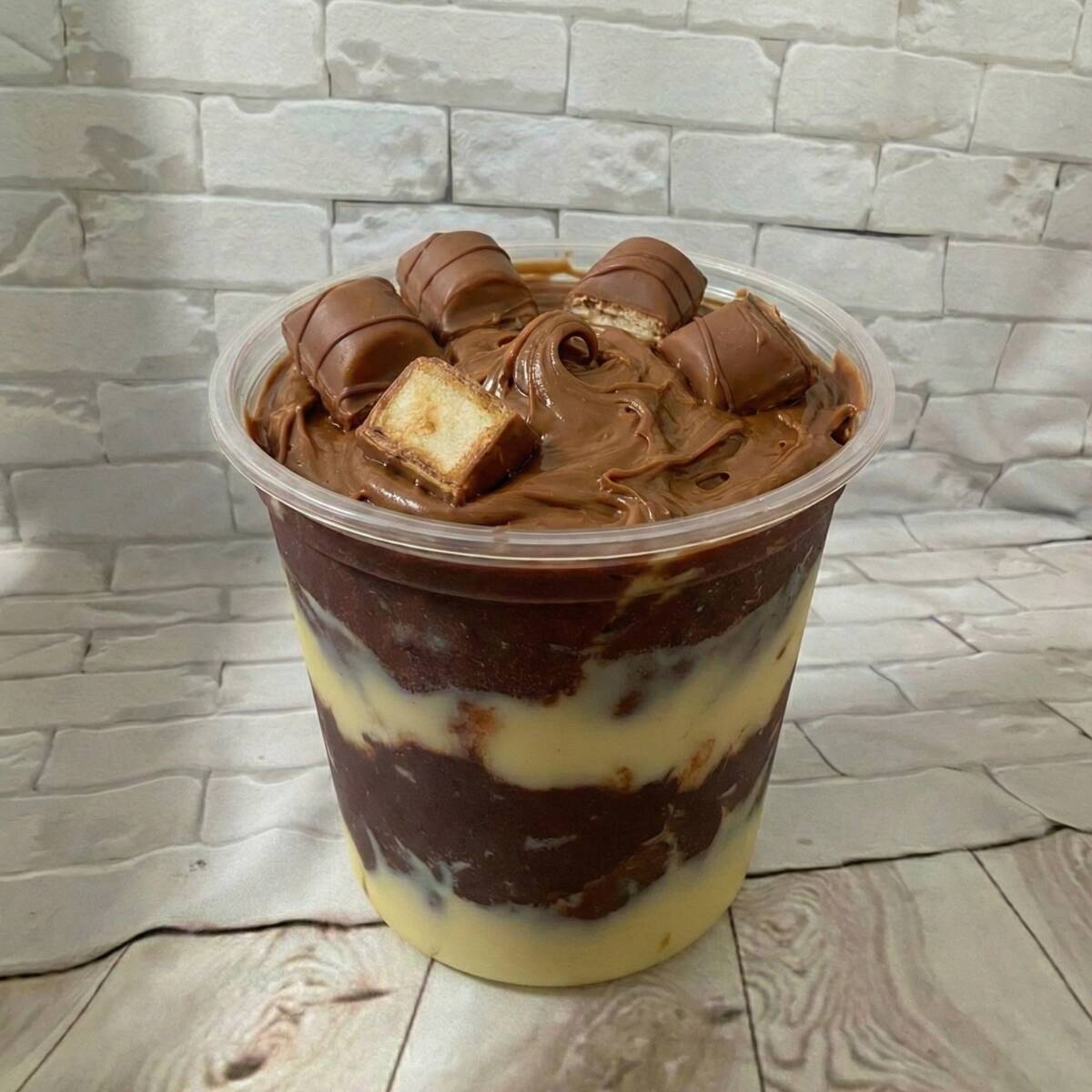 Creme de Avelã, Leite condensado, Leite em Pó e Kinder Bueno