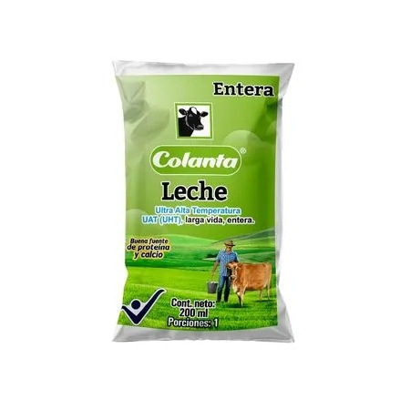 Leche COLANTA en Bolsa 200ml