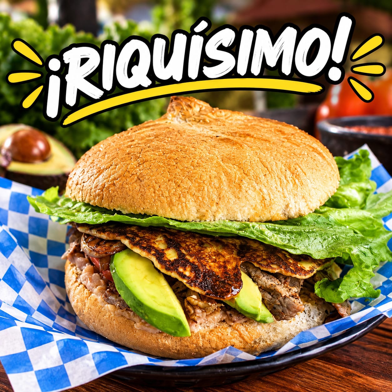 Torta Arrachera
