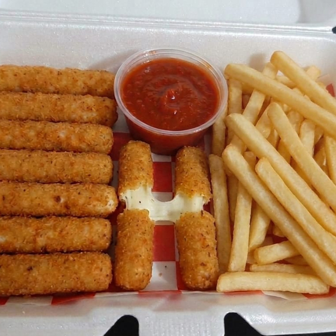 10 Dedos de Queso + Papa a la Francesa