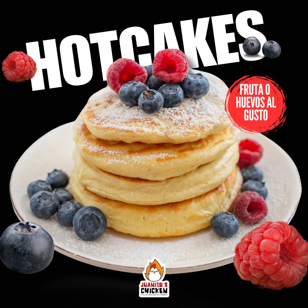 Hotcakes con Huevos al Gusto