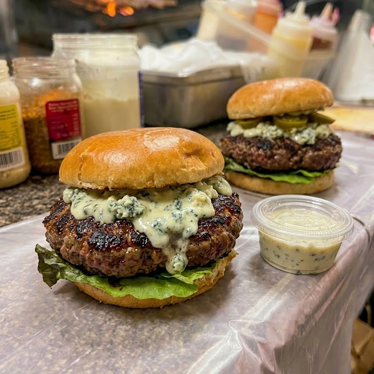 Hamburguesa High Choice Angus Blue Cheese