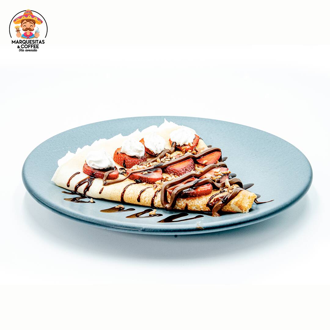 Crepa Fresas con Crema