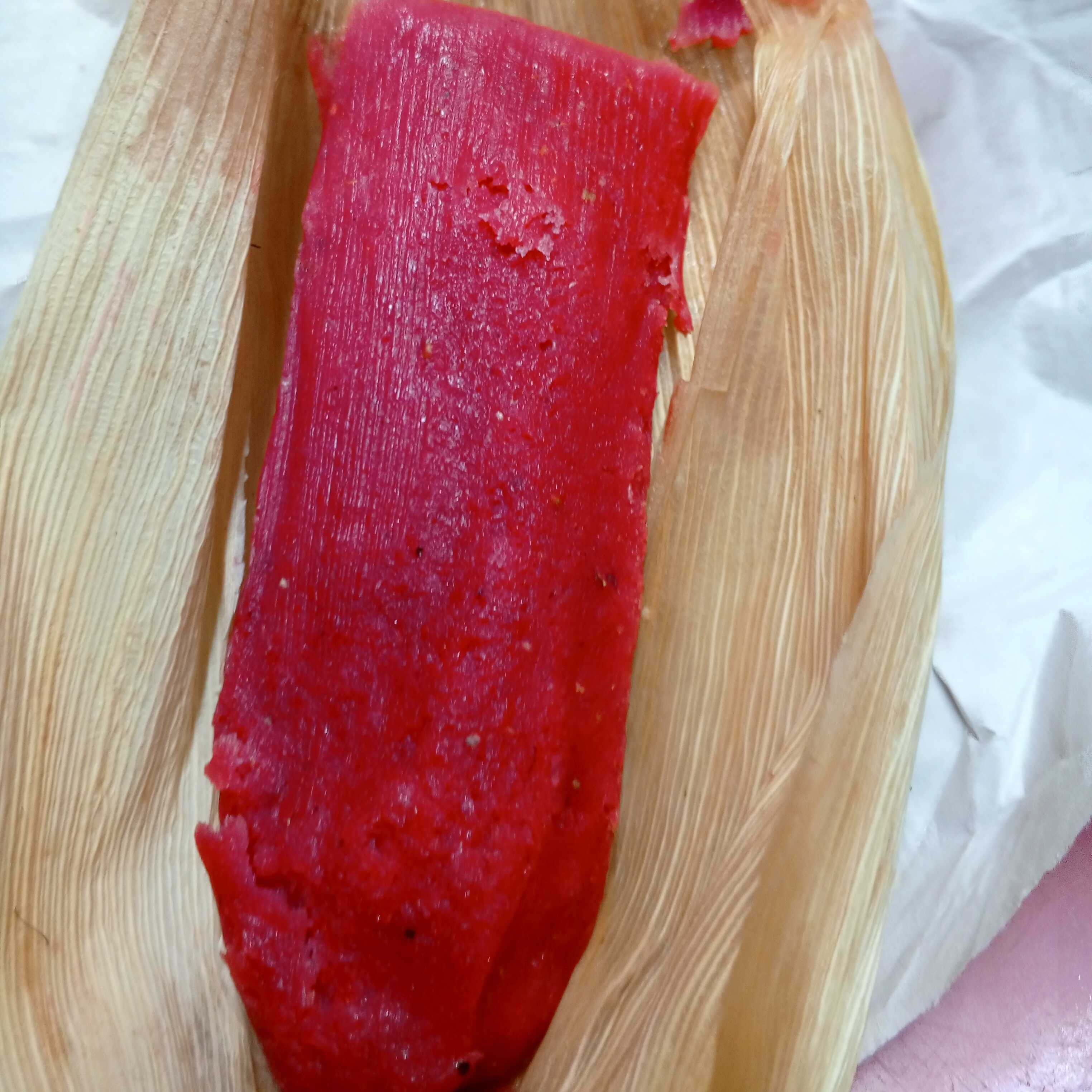 Tamal de Dulce de Fresa