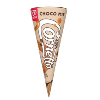 Sorvete Choco Mix Kibon Cornetto 65g