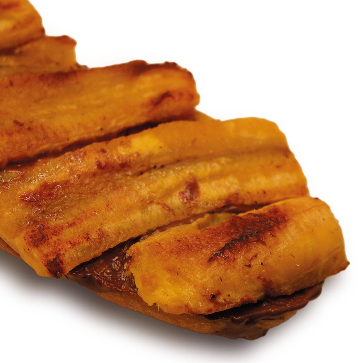 Mollete con Platano Macho 1 Pza