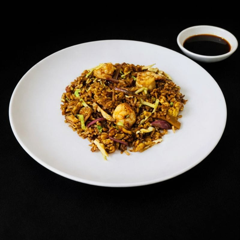 Hane'i Wok + Soya gratis.