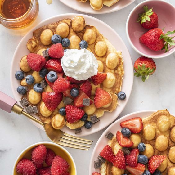 Waffle Burbuja