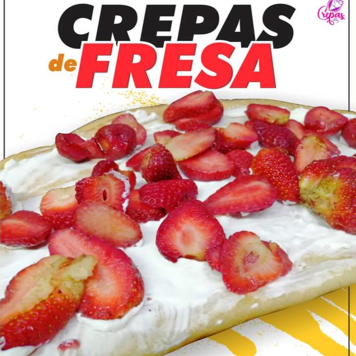 Crepa de Philadelphia con Fresa Natural