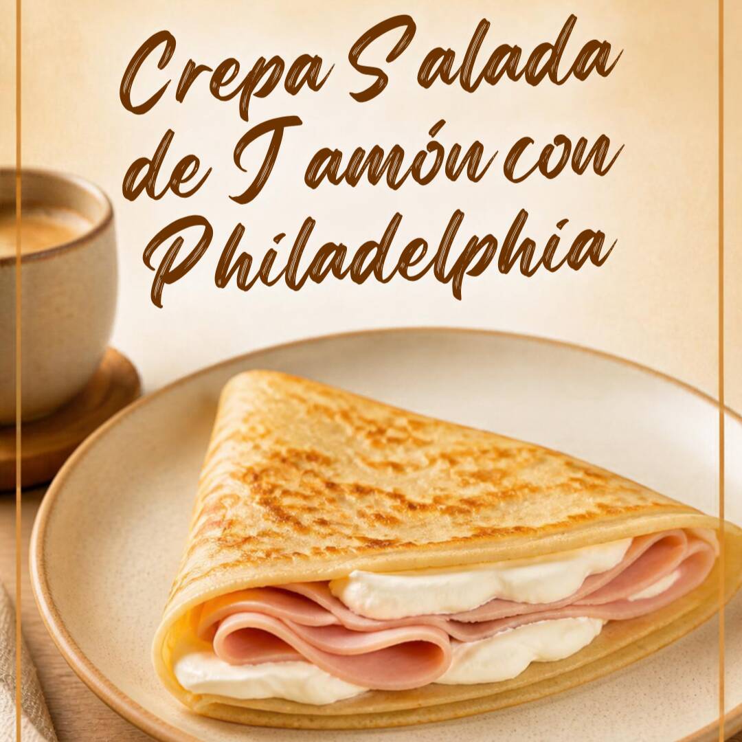 Jamón con Queso Philadelphia