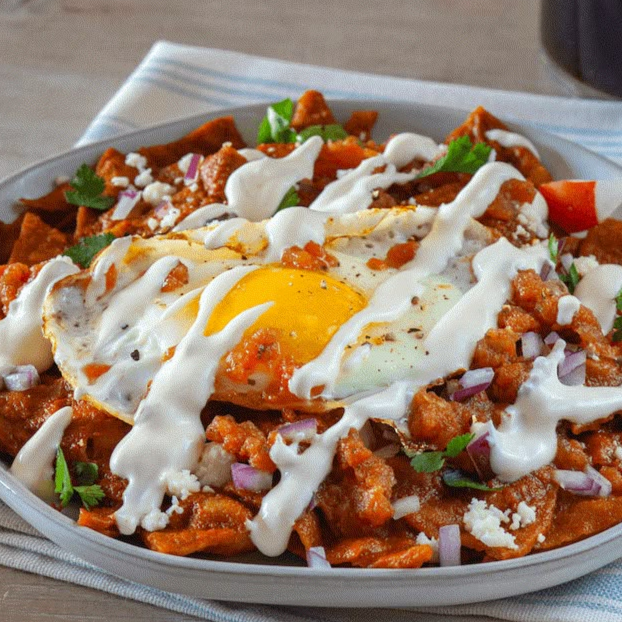 Chilaquiles Rojos 🔴🍳