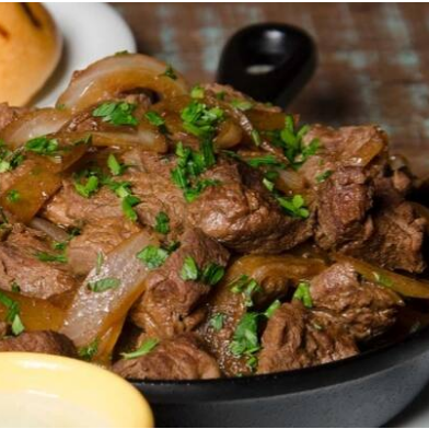 Carne de contra filé ou file de frango