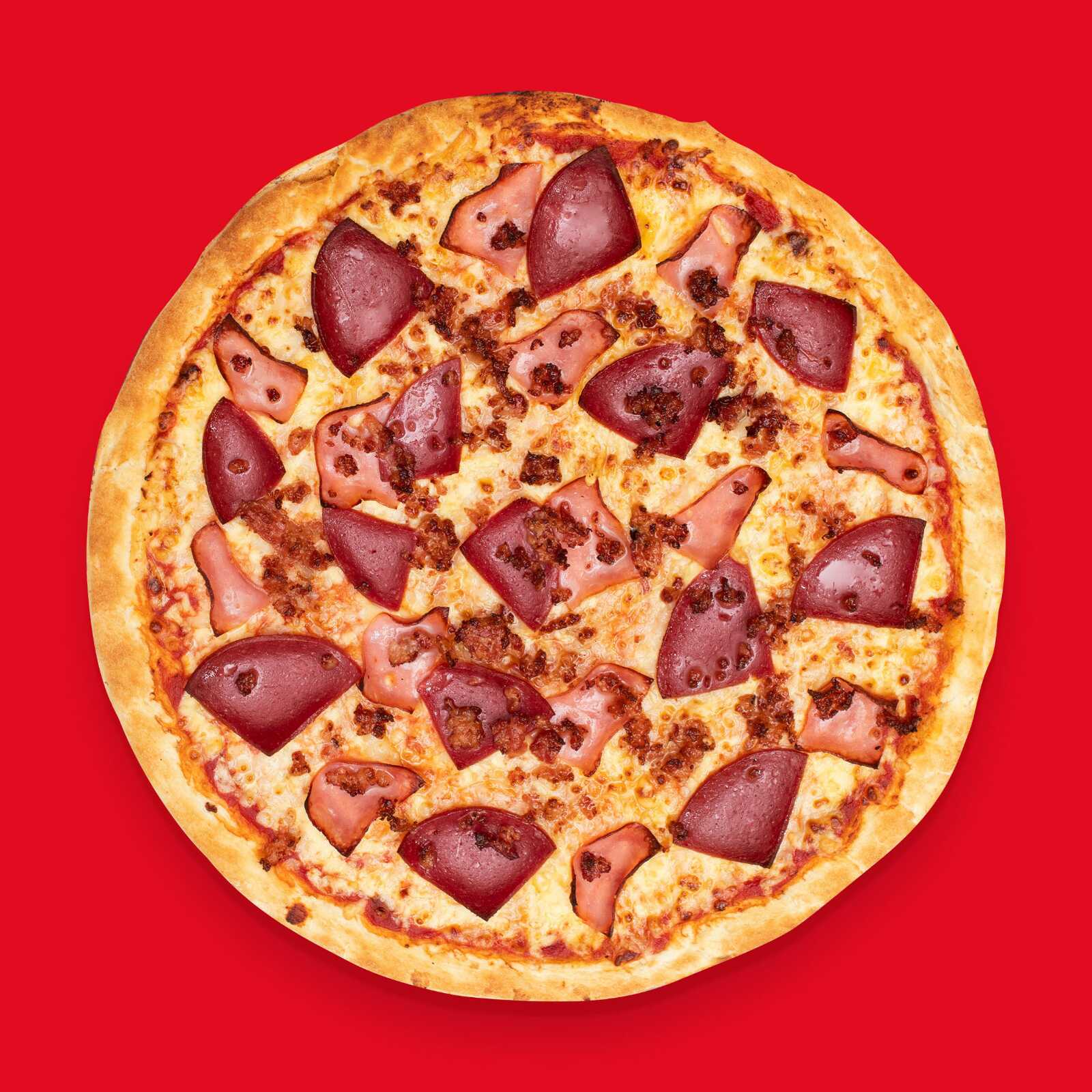Paquete pizza familiar y 2 refrescos 600ml