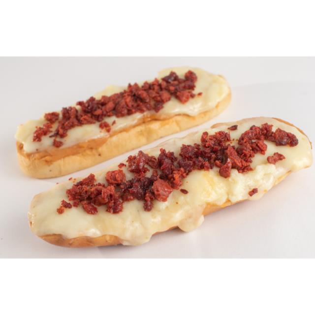 MOLLETES C/FRIJOLES Y QUESO