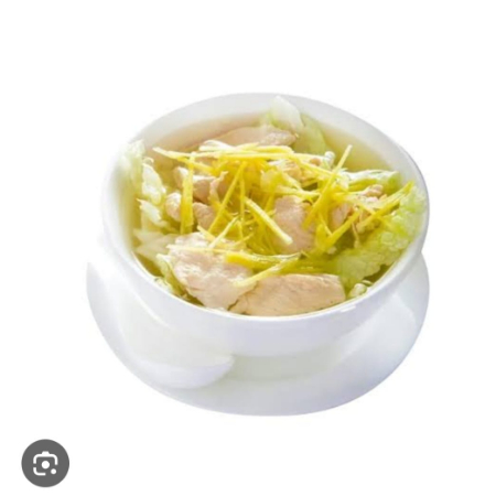 CALDO DE POLLO CON KION