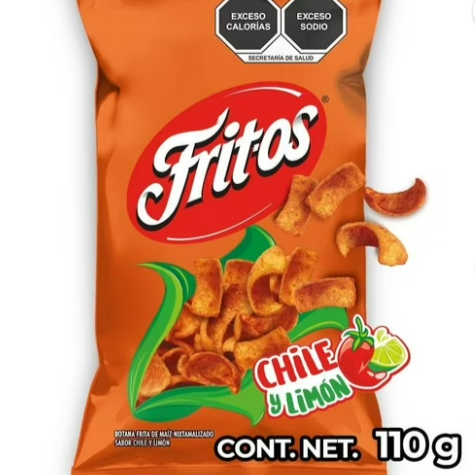 Fritos de chile y limon
