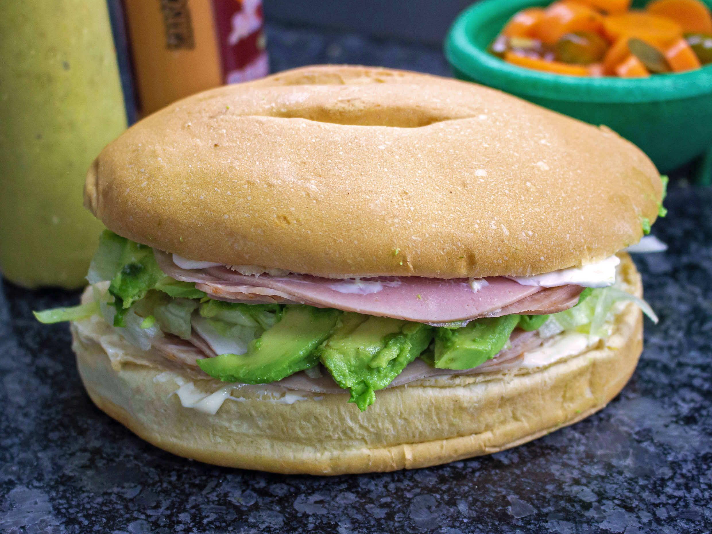 Torta de carnes frias