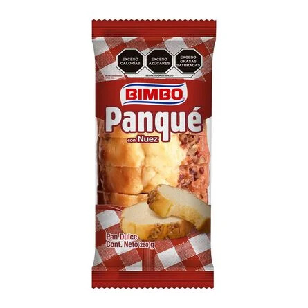 Bimbo panqué de nuez 280g