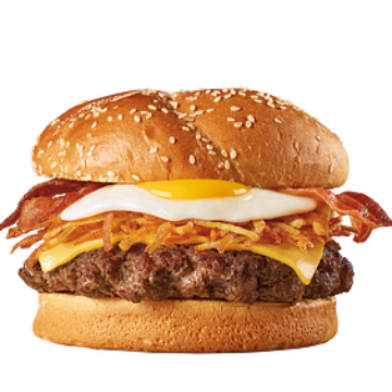 Wake y Bacon Burger