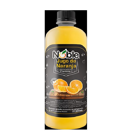 Jugo natural de naranja noble 500ml