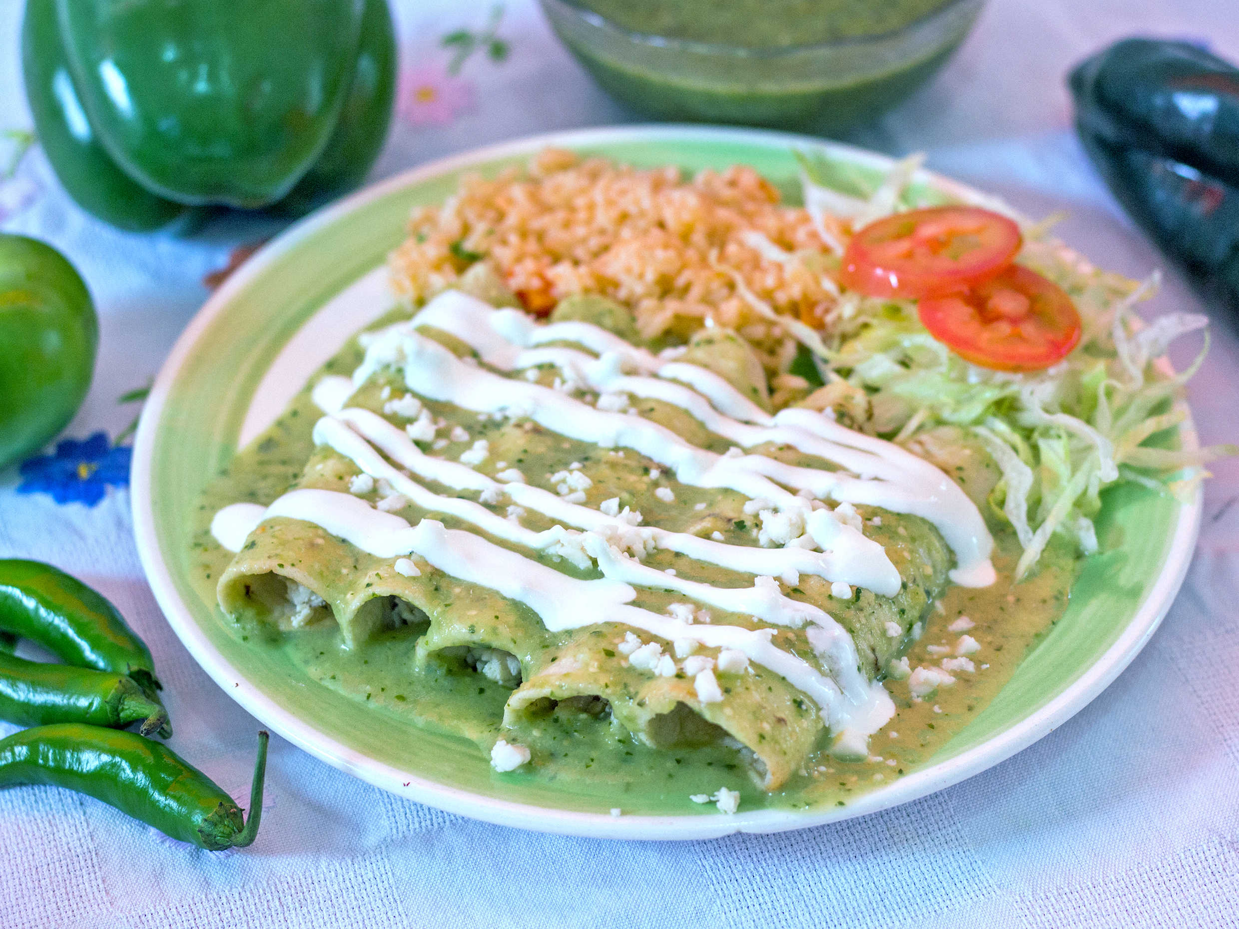 Enchiladas Suizas