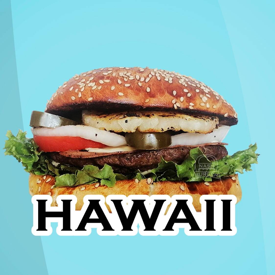 Hamburguesa Hawai