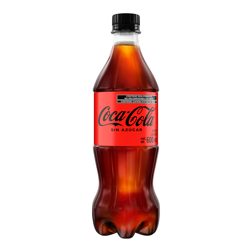 COCA SIN AZUCAR 600ML