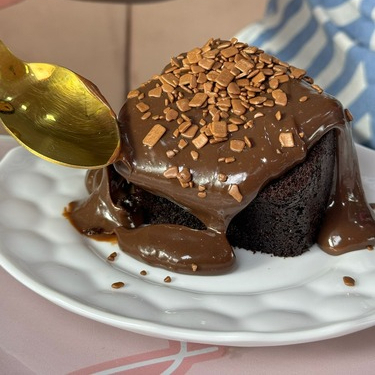 A clássica chocolatuda com muita cobertura belga!